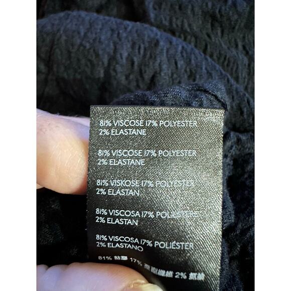 We the Free Oversized Boxy Gauzy Loose Button Up Women XS Neutral Boho Beachy - Picture 8 of 9